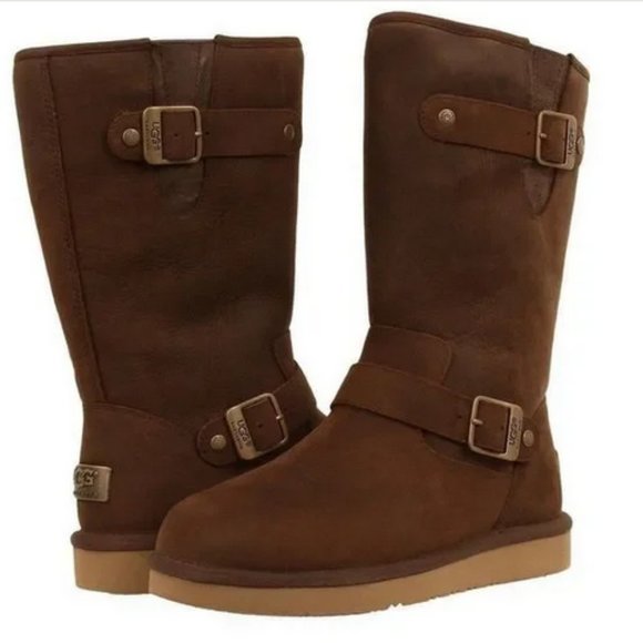UGG (Sutter) Brown Size 8 Boot Weather Resistant - Picture 6 of 14